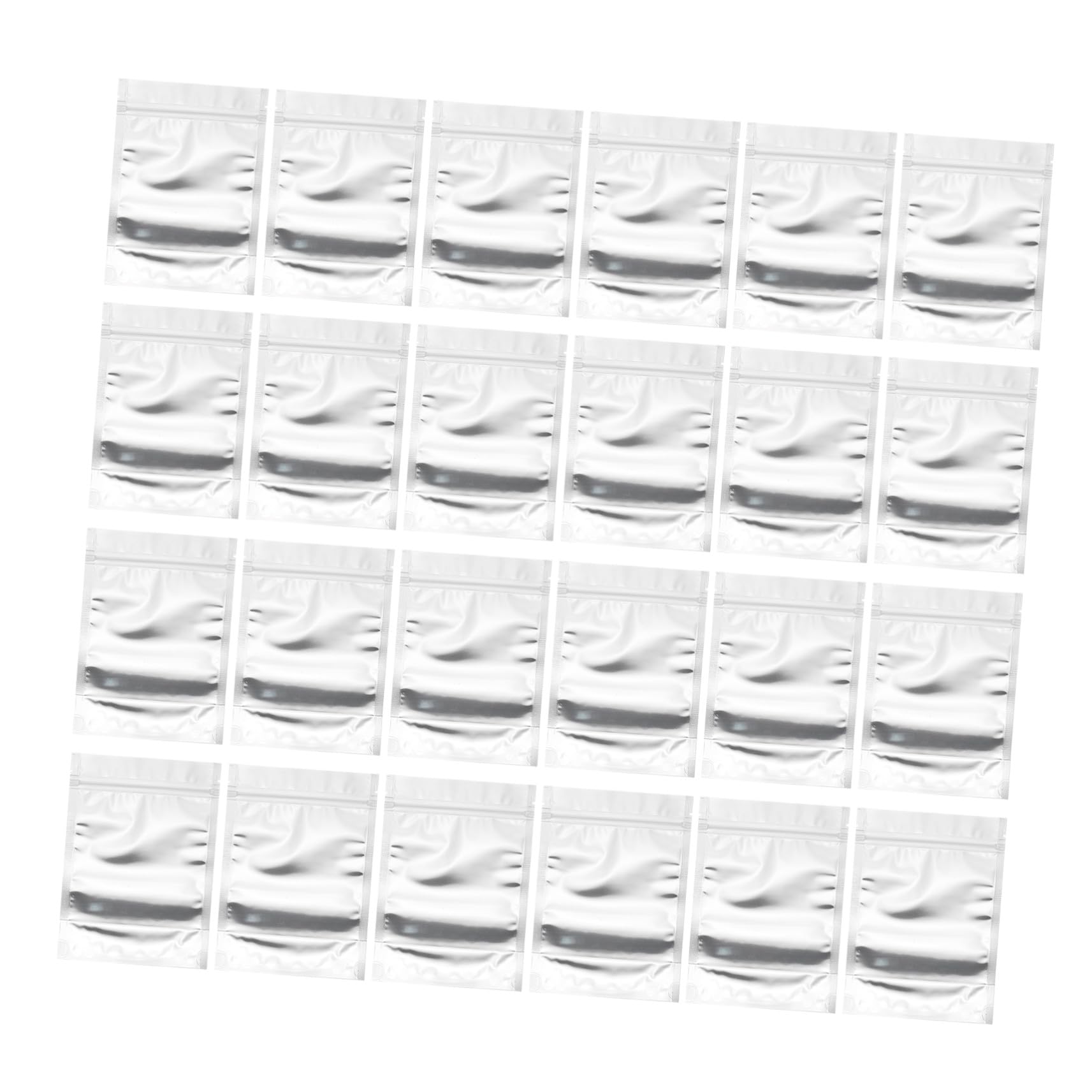 50個 食品用自封シール袋 食材保存用密封パウチ 再利用可能 スナック菓子ナッツ乾物包装バッグ 厚手耐..