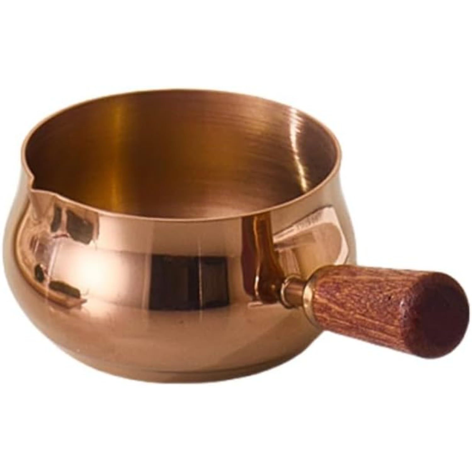 ステンレス製木製ハンドル付きソースカップ 小型調味料皿 ステーキソース・ケチャップ・サラダソース・..