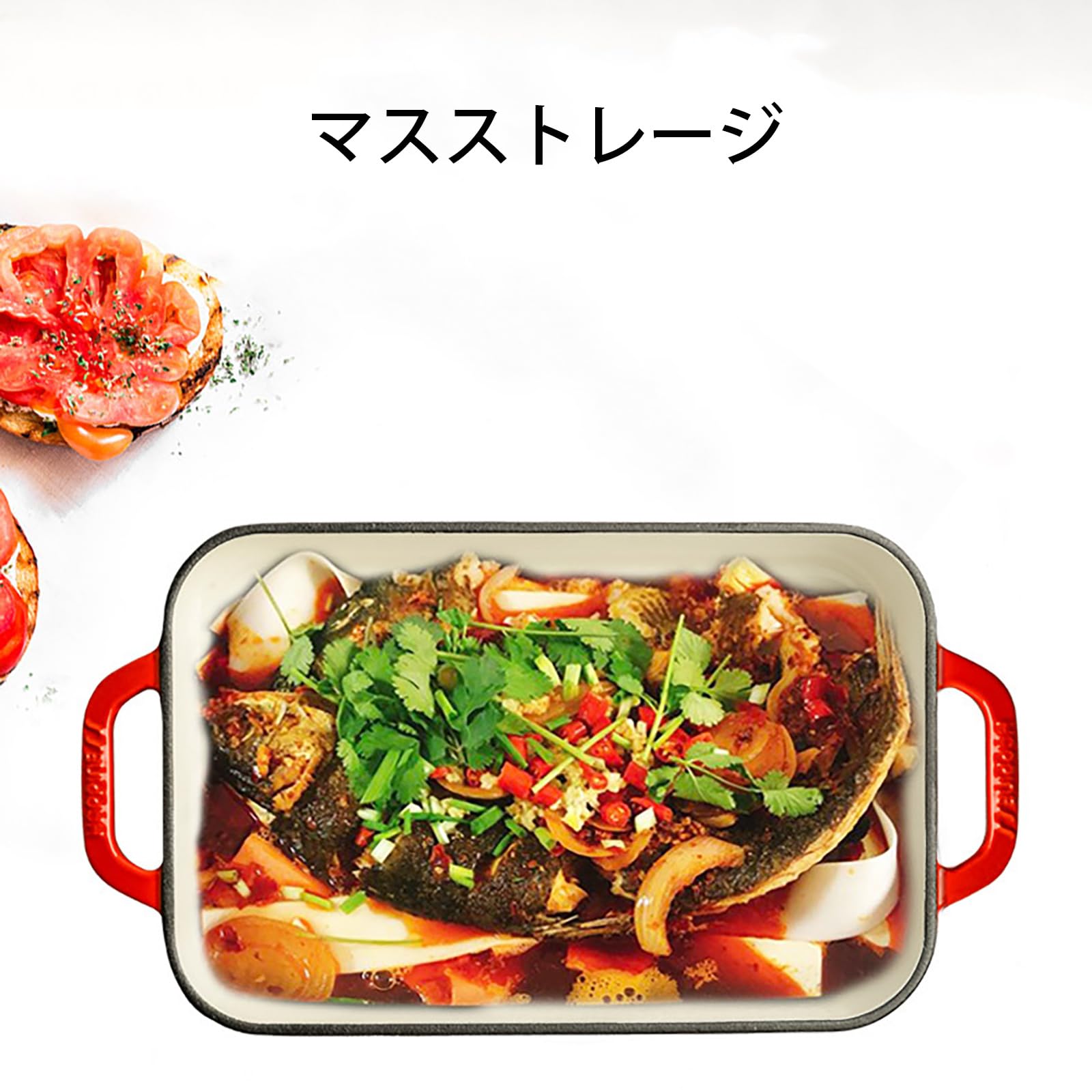 グラタン皿 両耳ホーロー鍋 耐熱皿 くっつかない グラタン皿 大きめ 大皿 パン皿 青色 スクエア 青色 ..