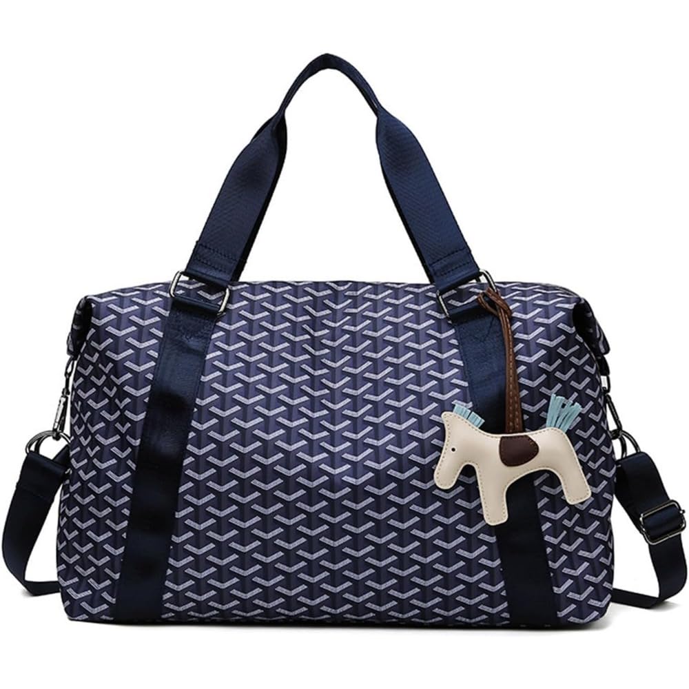 ダッフルバッグ 防水 トートバッグ エブリシングバッグ 軽量 大容量、ポータブル 機内持ち込みジムバッグ ヨガバッグ 病院用ホールド ウェットポケット付き ヨガ 旅行 水泳 スポーツ用 ママバッグ、乾湿分離 (ブラック)