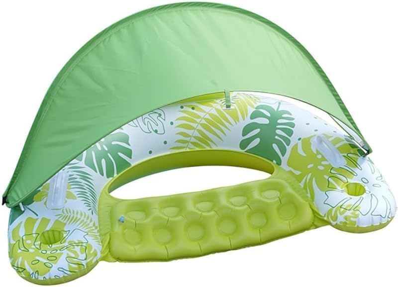 大人用浮き輪、トップインフレータブルフローティングベッドチェア、インフレータブルスイミングプールフローティングベッド、海水浴ビーチサマーグッズ、遠足旅行、夏休み、アウトドア、熱中症予防 [並行輸入品]