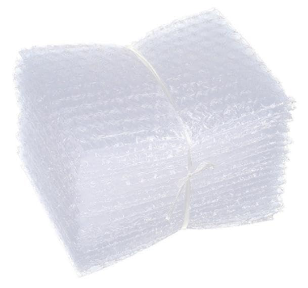 エアキャップ袋 透明クッション袋・100枚セット | 小物梱包用エアパッキン・ぷちぷち袋・再利用可能・高緩衝力・輸送保護用平袋タイプ (15*20) [並行輸入品]