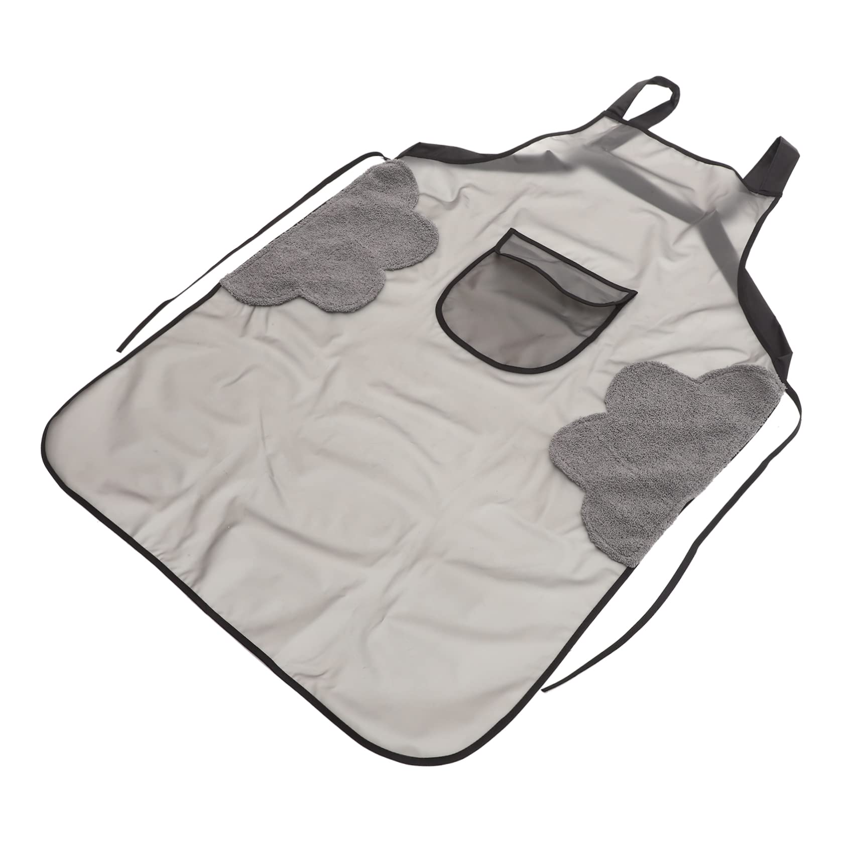 特大エプロン プラスサイズのエプロン グリル用バーベキューアクセサリー 女性エプロン付き パーティー..