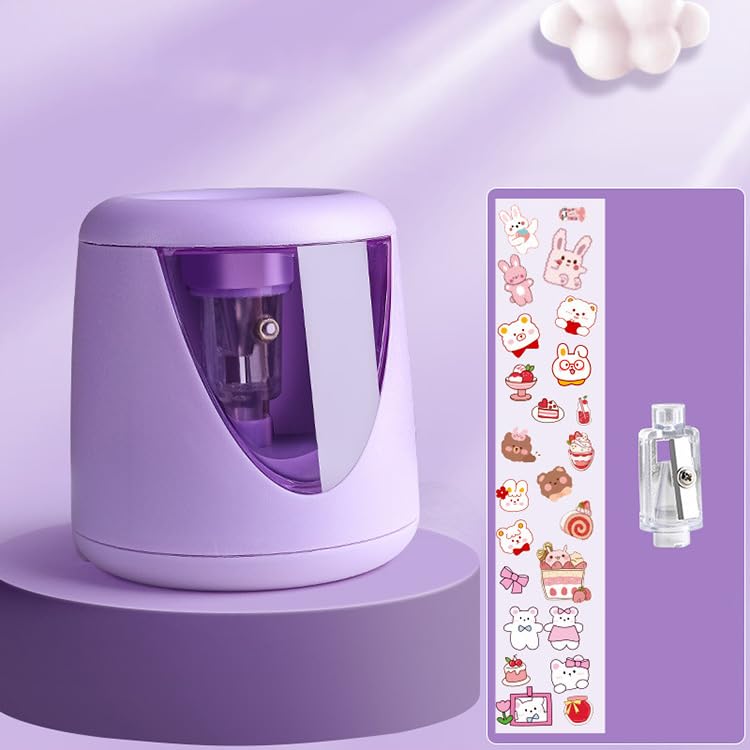 鉛筆削り器 コンパクト 自動 電供給 鉛筆削り 電動 電動鉛筆削り 鉛筆削り 自動鉛筆削り 子供 小学生 ..