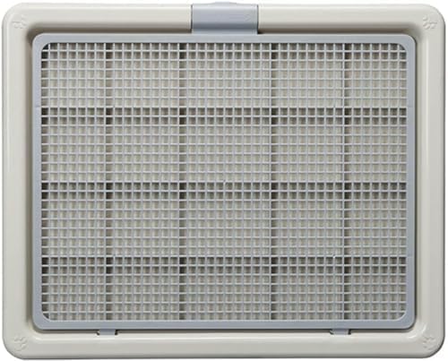 特大犬用トイレ、中型犬・大型犬に適しており、ペットの犬・猫用メッシュトレイ、4層構造、防水、漏れ防止、速乾性、消臭性、滑り止め、トイレトレーニングパッドホルダー付き