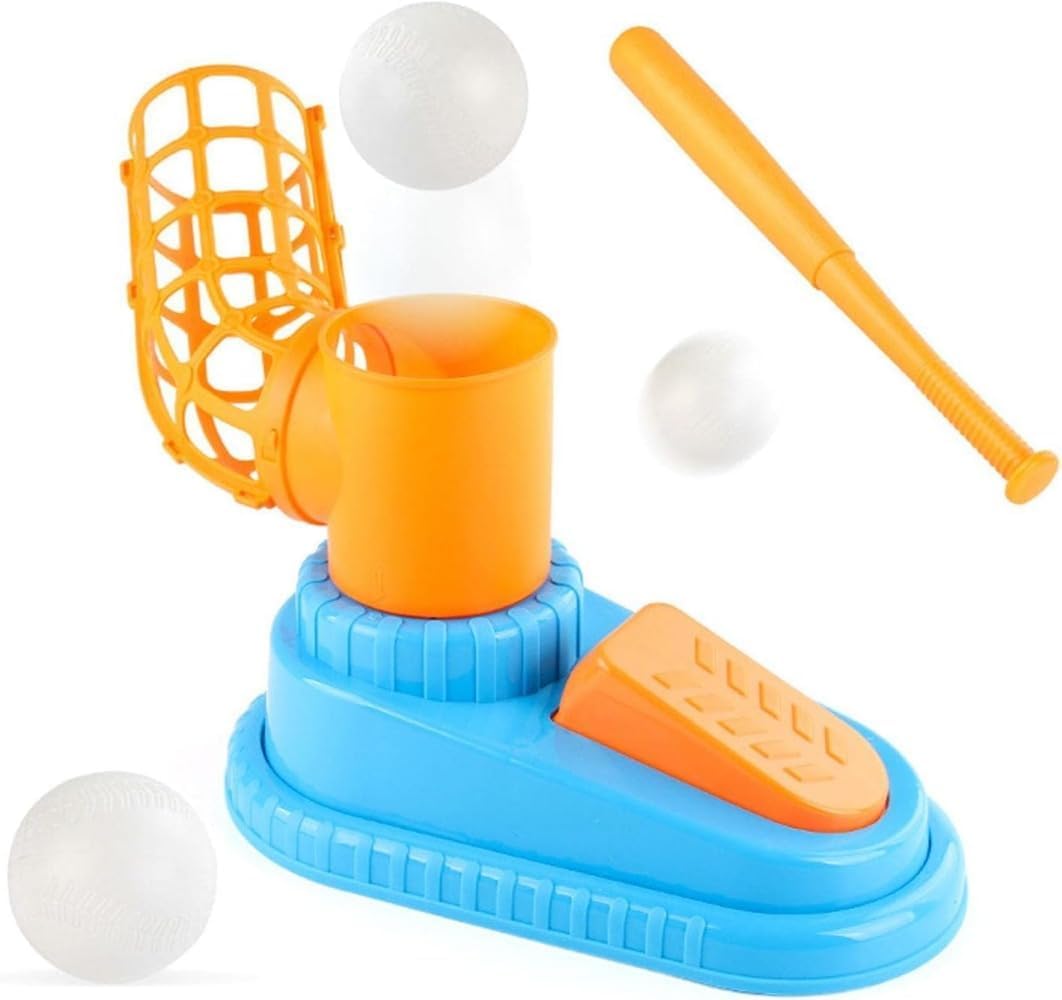 野球用ピッチングマシン| 芝生、公園、パティオ、庭園向けの電子インタラクティブ、安全、自動トレーニ..