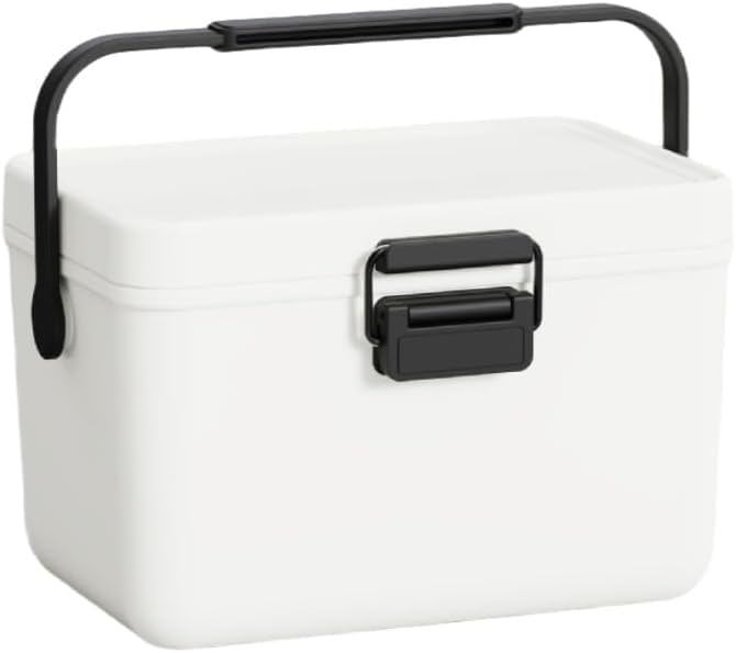 クーラーボックス、ポータブル 手提げ式 大容量 手提げ収納 ロック式密...(3)