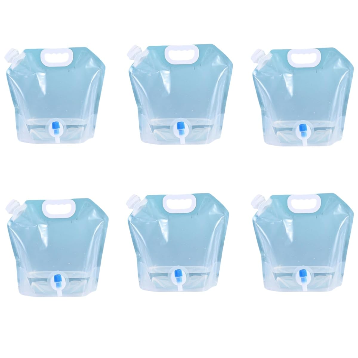 ウォータータンク 折りたたみ 水袋 ウォーターバッグ 避難防災グッズ 水 旅行用 漏れ防止 折り畳み 給水袋 大容量 持ち運び ウォータータンク ポータブルハイドレーションパック 5/10