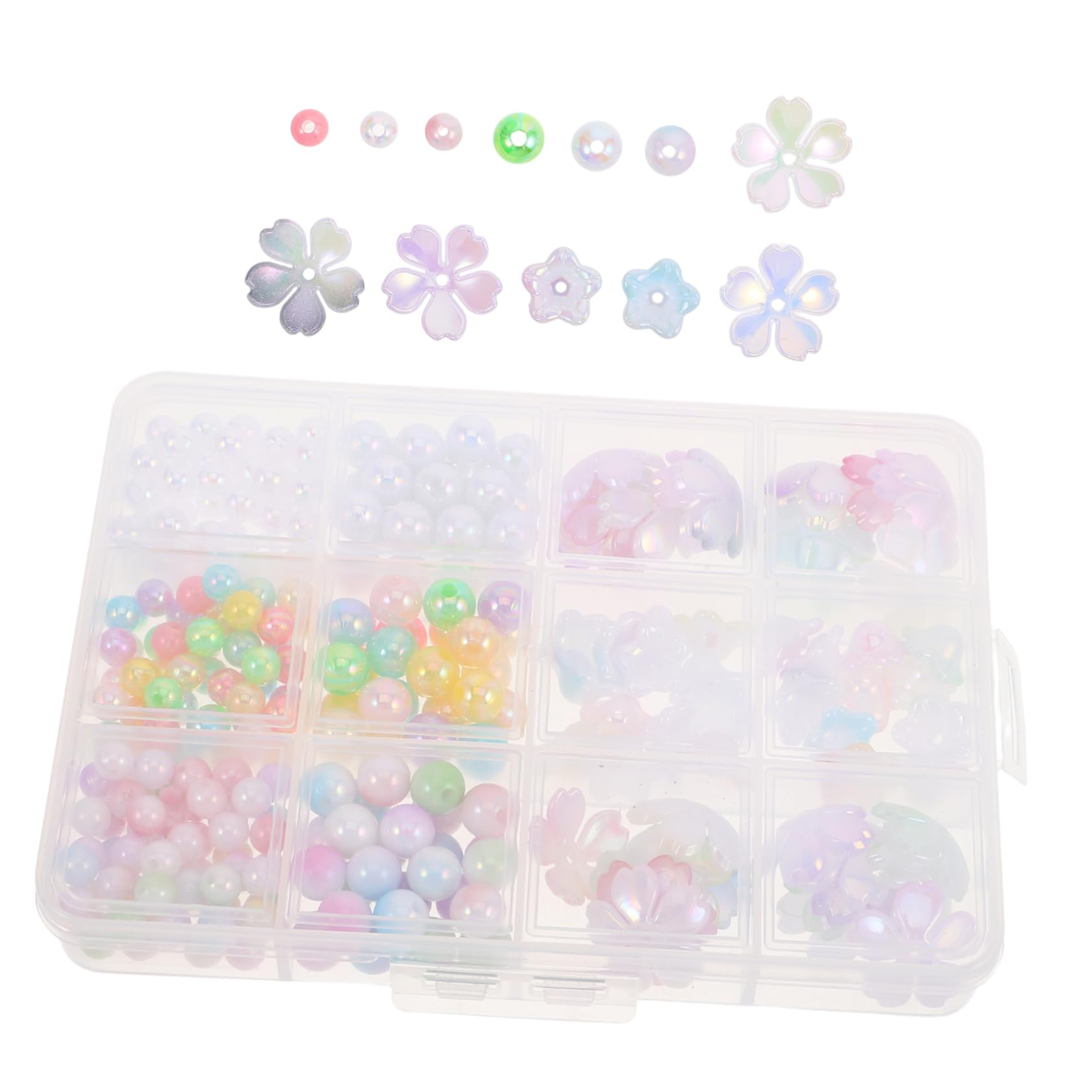 1 ボックス ビーズセット ジュエリー製作キット ビーズキット ゆる