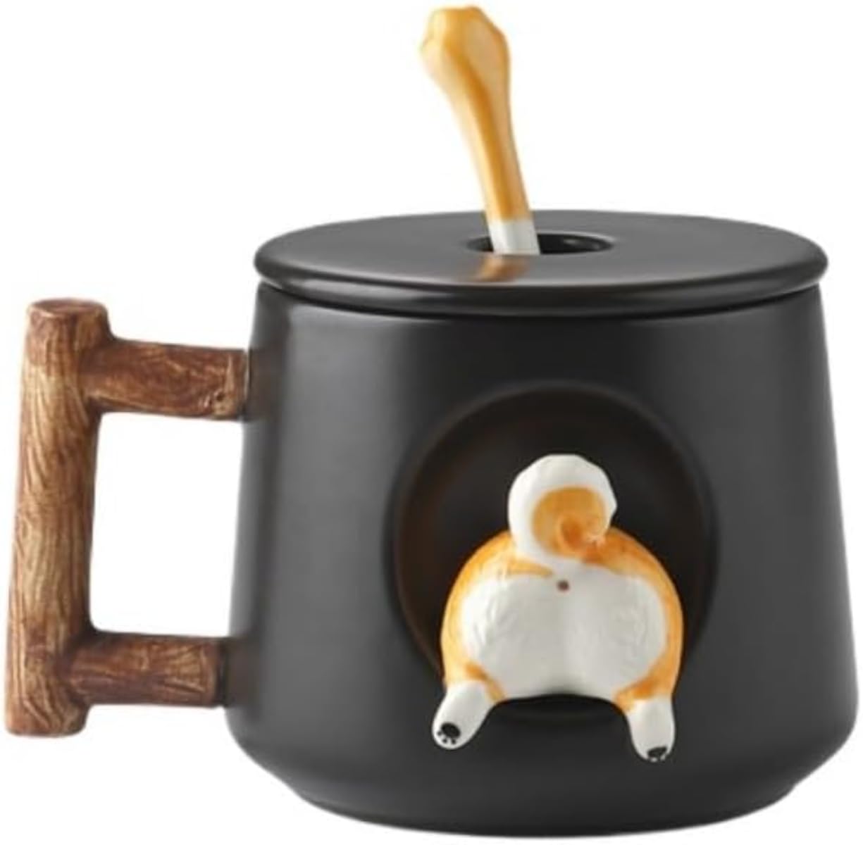 アニマルマグ マグカップ 柴犬 約420 コーヒーカップ 電子レンジ温め 食洗機対応 ティーカップ 創意コ..