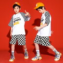ステージ衣装 ダンスウェア キッズダンス衣装 ヒップホップ 韓国子供服 jazz 練習着 女の子 男の子 セット運動着 派手 HIPHOP Tシャツ 体操服
