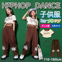 キッズダンス衣装 HIPHOP セットアップ ヒップホップ 子供 トップス へそ出し 無袖 パンツ 長ズボン 女の子 ジャズダンス 練習着 発表会 チアガール