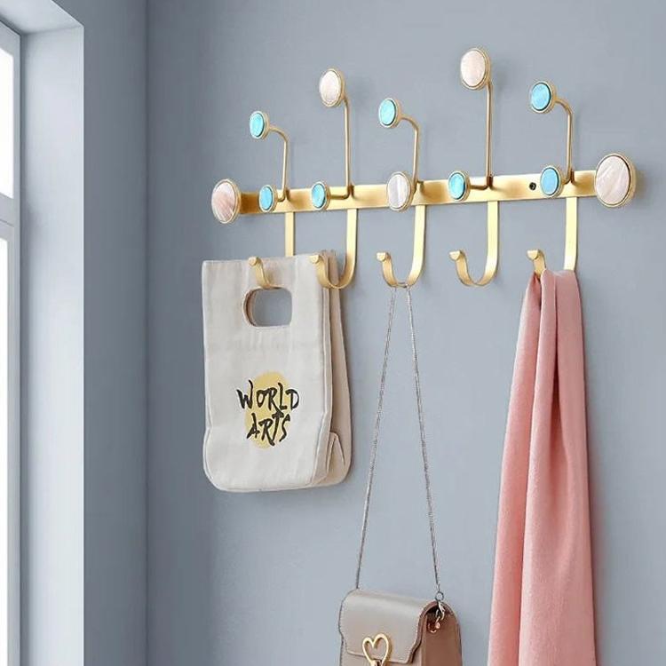 壁掛けハンガー 壁掛けフック ハンガーラック ハンガー コートハンガー ウォールハンガー ウォールラック ウォールシェルフ 簡単取付 壁面収納