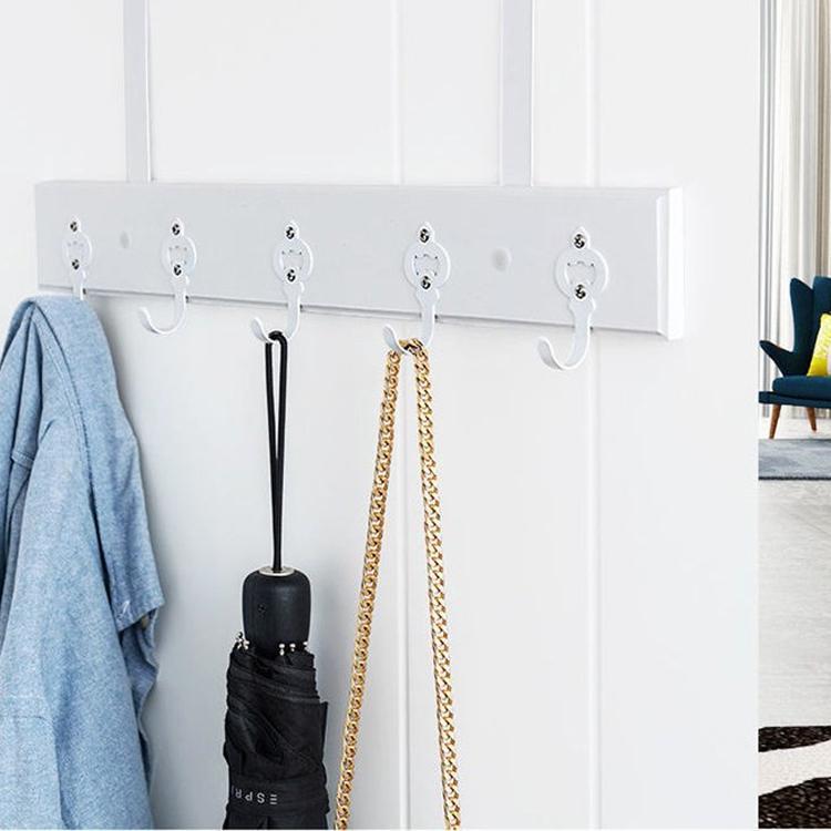 ドア掛け ハンガー 壁掛けフック ハンガーラック ハンガー コートハンガー ウォールハンガー 簡単取付 ドア背面収納 掛けるだけ