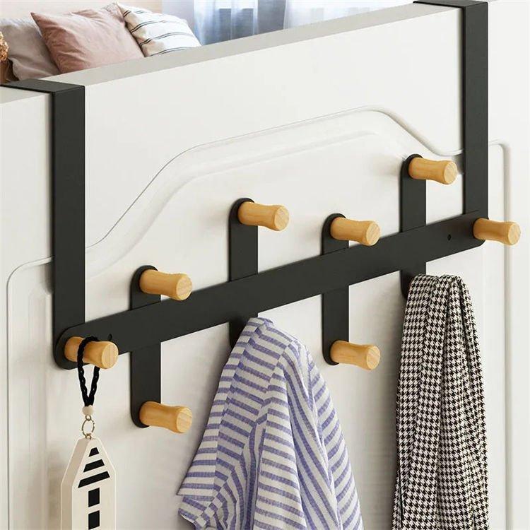 ドア掛け ハンガー 壁掛けフック ハンガーラック ハンガー コートハンガー ウォールハンガー 簡単取付 ドア背面収納 掛けるだけ