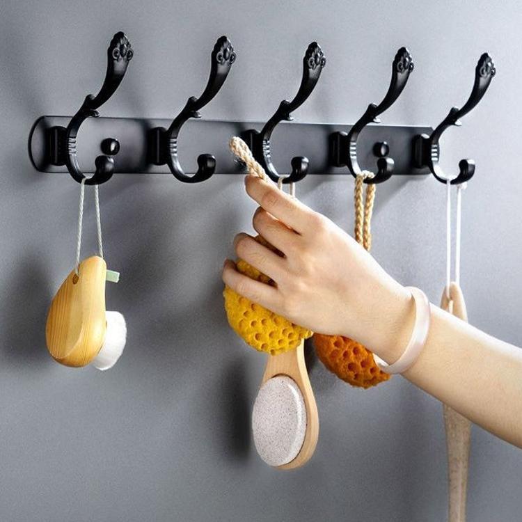 壁掛けハンガー 壁掛けフック ハンガーラック ハンガー コートハンガー ウォールハンガー ウォールラック ウォールシェルフ 簡単取付 壁面収納