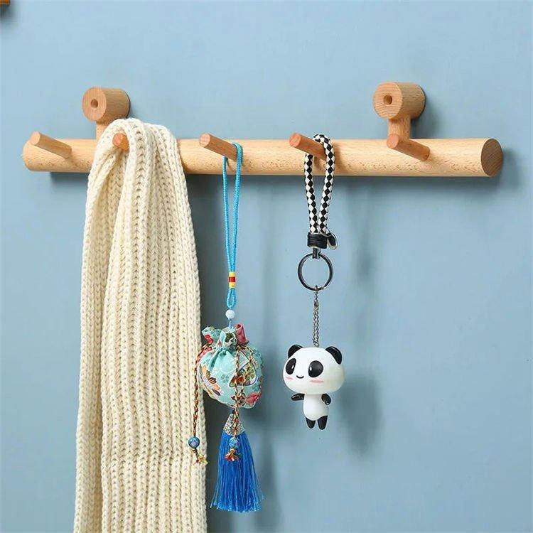 壁掛けハンガー 壁掛けフック ハンガーラック ハンガー コートハンガー ウォールハンガー ウォールラック ウォールシェルフ　簡単取付　壁面収納