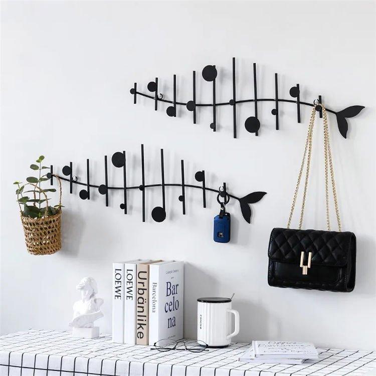 壁掛けハンガー 壁掛けフック ハンガーラック ハンガー コートハンガー ウォールハンガー ウォールラック ウォールシェルフ 簡単取付 壁面収納