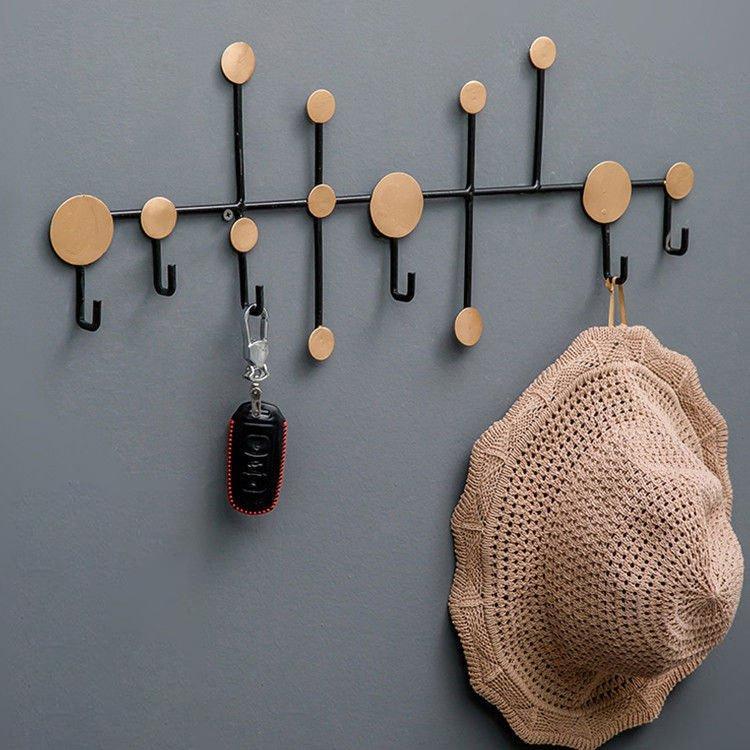 壁掛けハンガー 壁掛けフック ハンガーラック ハンガー コートハンガー ウォールハンガー ウォールラック ウォールシェルフ 簡単取付 壁面収納