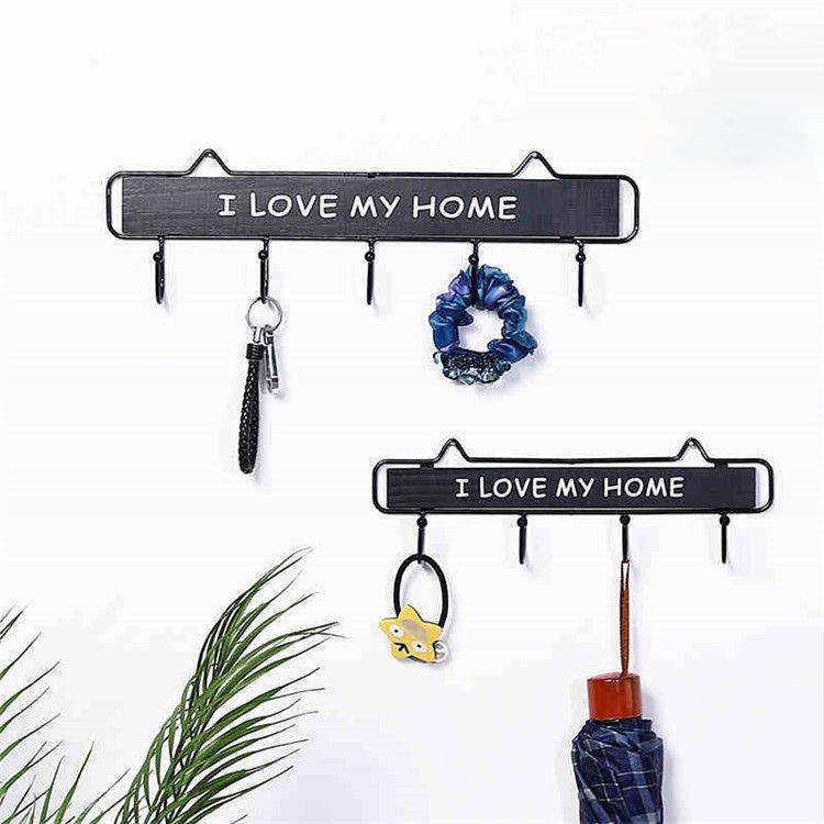 壁掛けハンガー 壁掛けフック ハンガーラック ハンガー コートハンガー シンプル ウォールハンガー ウォールラック ウォールシェルフ 簡単取付 壁面収納