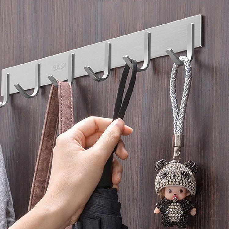 壁掛けハンガー 壁掛けフック ハンガーラック ハンガー コートハンガー シンプル ウォールハンガー ウォールラック ウォールシェルフ 簡単取付 壁面収納