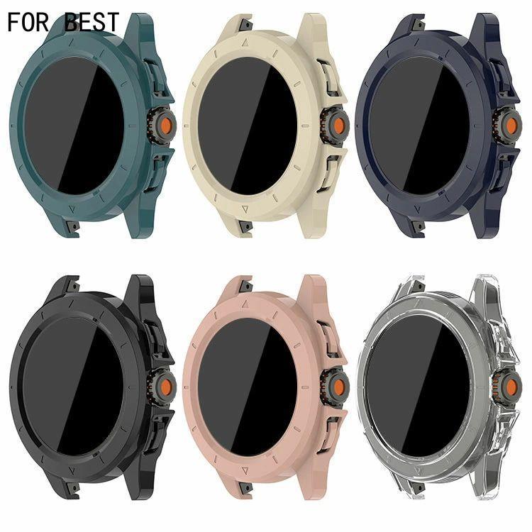 Xiaomi Watch S4 Sport ケース カバー 液晶面強化ガラス 全面保護 液晶保護ケース 単色/クリア フィルム一体 ハードケース 小米 シャオミ ウォッチ S4 スポーツ