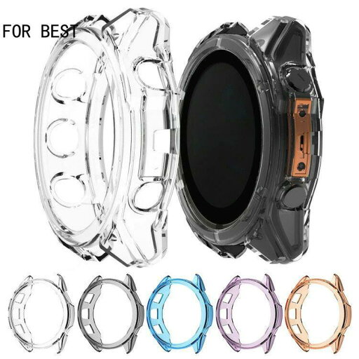 Garmin fenix E クリアケース 47mm カバー クリア 透明 ソフト TPU プロテクターカバー 保護ケース/カバー 耐衝撃ケース/カバー ソフトケース Garmin ガーミン Garmin fenix E クリアケース 47mm カバー クリア 透明 ソフト TPU プロテクターカバー 保護ケース/カバー 耐衝撃ケース/カバー ソフトケース Garmin ガーミン