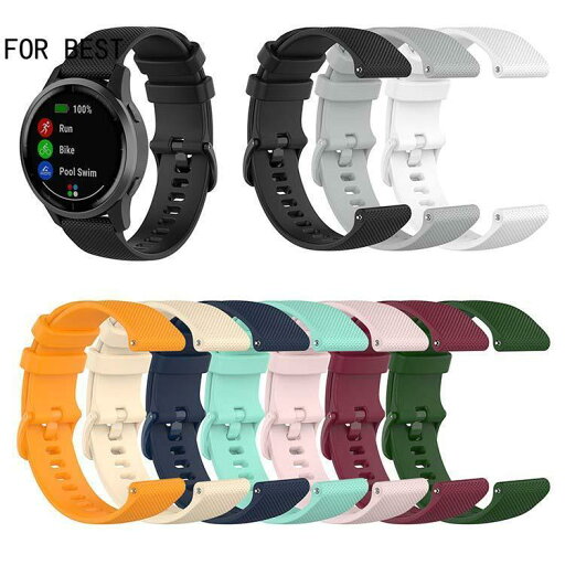 Garmin vivoactive 4/Garmin vivoactive 4s ベルト バンド 交換 シリコン 6色 おすすめ Quick Release バンド 22mm/18mm Sports スポーツ ガーミン Garmin vivoactive 4/Garmin vivoactive 4s ベルト バンド 交換 シリコン 6色 おすすめ Quick Release バンド 22mm/18mm Sports スポーツ ガーミン