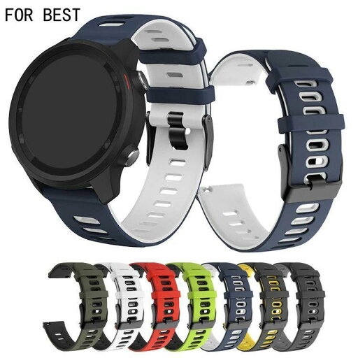 Xiaomi Mi Watch ベルト バンド シリコン 22mm バイカラー 交換ベルト 替えバンド Quick Release Sports クイックリリースバンド シンプル おすすめ 交換バンド Xiaomi Mi Watch ベルト バンド シリコン 22mm バイカラー 交換ベルト 替えバンド Quick Release Sports クイックリリースバンド シンプル おすすめ 交換バンド