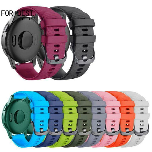 Garmin Approach S50 / S44 バンド ベルト シリコン バンド幅 20mm 交換リストバンド/交換バンド/交換ベルト おすすめ ソフトバンド シリコンバンド ガーミン Garmin Approach S50 / S44 バンド ベルト シリコン バンド幅 20mm 交換リストバンド/交換バンド/交換ベルト おすすめ ソフトバンド シリコンバンド ガーミン