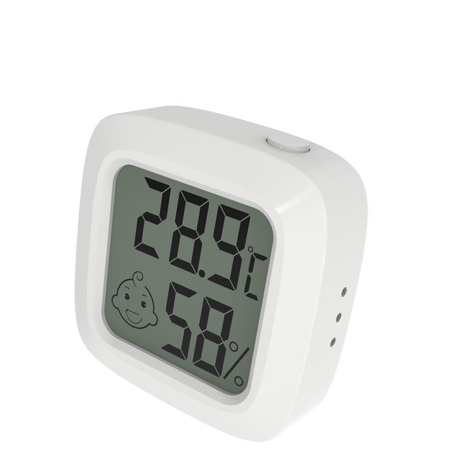 湿度計 温度計 温湿度計 デジタル 室内 大画面 室温計 コンパクト 顔マーク 壁掛け 卓上 マグネット機..