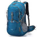 登山リュック 45l 多機能バックパック 大容量 レインカバン付き アウトドア バッグ 防災 遠足 軽量 撥水 旅行 ハイキング 給水システム付き