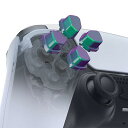 ps5コントローラーに対応用人間工学に基づいたカメレオンデザイン分割十字キーボタン(SDPボタン)、ps5BDM-010&BDM-020&BDM-030&BDM-040&BDM-050用独立した方向ボタン、ps4全モデルコントローラーに対応用分割十字