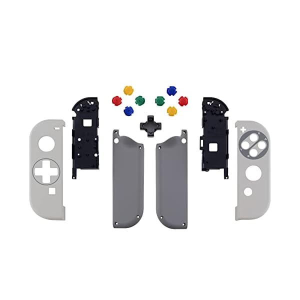 スイッチ ジョイコンとswitch 有機elに対応用パターン柄ハンドヘルドコントローラーハウジング（D-Padバージョン）、またフルセットボタンが付き（switchとコンソールケースは含まれていません。）【クラシックEU SFC SNES】