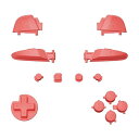 プロコン switchに対応用ABXY D-pad ZR ZL L Rボタン、switch proコントローラーに対応用フルセットボタン‐コントローラーは含まれていません【コーラル】(2)