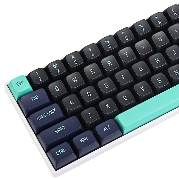 Dark shark CSAカスタムキーキャップ、160キーダブルショットキーキャップセットはCherry/Gateron MXスイッチ60%/64/GK61ゲーミングメカニカルキーボード用