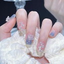ネイル チップ 24枚入り ネイルチップ ショート つけ爪 春夏 ネイルチップ 人気 和風 かわいい シンプル おしゃれ 成人式 入学式 卒業式 結婚式 パーティー 日常生活に使用できます 花嫁ネイル 光沢 両面テープ グルー ウッドスティック クリ