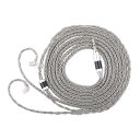 TRIPOWIN Zonie 32AWG 16芯銀メッキケーブル SPCイヤホンケーブル、ハイパフォーマンス素材、アップグレードされた音楽体験のための多様なオプション 2メートル長さ コストパフォーマンスにIEMケーブル(グレー.3.5mm-リセスド