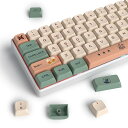 136 キー XDA プロファイル 昇華印刷 PBT キーキャップセット カスタムキーキャップ, かわいいキーキャップ USレイアウト 60% 65% 100% MXスイッチ メカニカルキーボード対応(Cowboy)