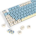 141 キー XDA プロファイル 昇華印刷 PBT キーキャップセッ...(2)