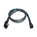 内部Mini SAS SFF - 8087 to Mini SAS高密度HD SFF - 8643ハードディスクデータサーバーRaidケーブル50 cm