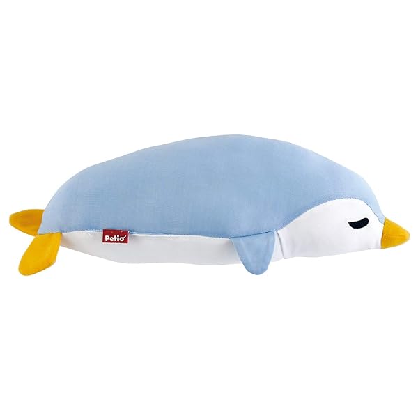 犬用おもちゃ ひんやりTOYあごまくら ペンギン