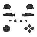 スイッチ プロコンに対応用ABXY D-pad ZR ZL L Rボタン、switch proコントローラーに対応用フルセットボタン‐ブラック