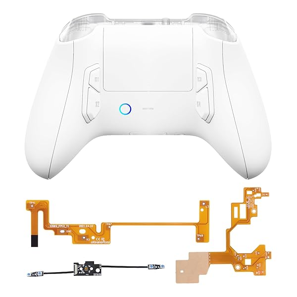 xbox core 1914コントローラーに対応用再設計された背面ボタンリマップキット、xbox series S/Xコントローラーに対応用VICTOR Xリマップキット-コントローラーは含まれていません【ホワイト】