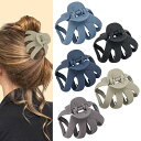 ヘアクリップ 5個 大きめ ヘアクロー シンプル おしゃれ 大人 ヘアアレンジ 髪留め