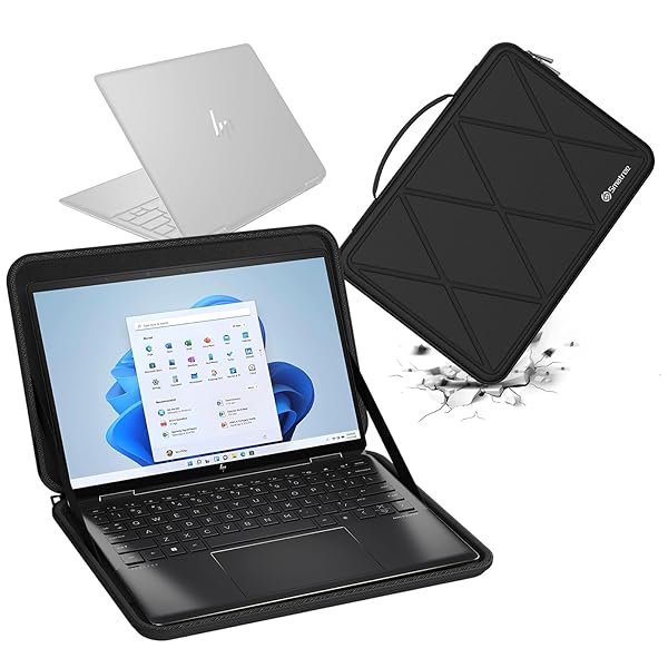 ハードEVA保護スリーブケース 16インチ HP Spectre X360 16t-f2000/16-f2047nr/16-f2097nr/16-aa0097nr/16-aa0047n/16t-aa00、16.1インチ Spectre x360 2-