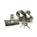 33M05-TRW-32D-100-TO アルファ ドアノブ 鍵付き ピンシリンダータイプ BS100mm ノブ・ケースセット 対応扉厚:25~43mm