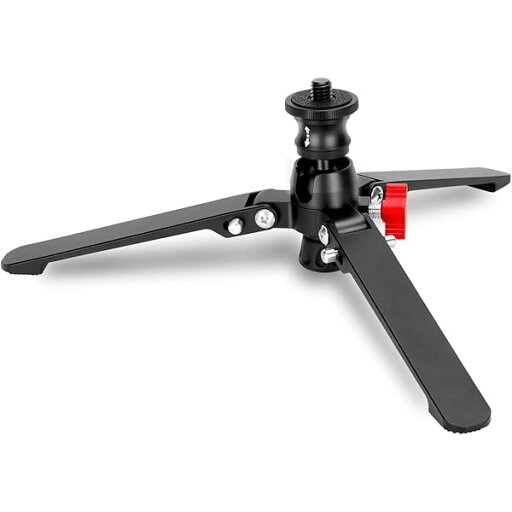 ミニ三脚 デスクトップ三脚 3/8 "ネジユニバーサル一脚サポートベース一脚フィートアルミ合金製 耐荷重30kg ミニ三脚 デスクトップ三脚 3/8 "ネジユニバーサル一脚サポートベース一脚フィートアルミ合金製 耐荷重30kg
