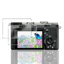 【2枚セット】 対応 SONY α7C II / α7CR / α6700 ILCE-6700 ガラスフィルム 【日本旭硝子 硬度9H】 対応 α7C II /...