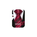 ネクタイ メンズ 赤 ネクタイ チーフ 4点セット ストライプ柄 結婚式 就活 入学式 卒業式 二次会 フォマール ブラント品A4-01